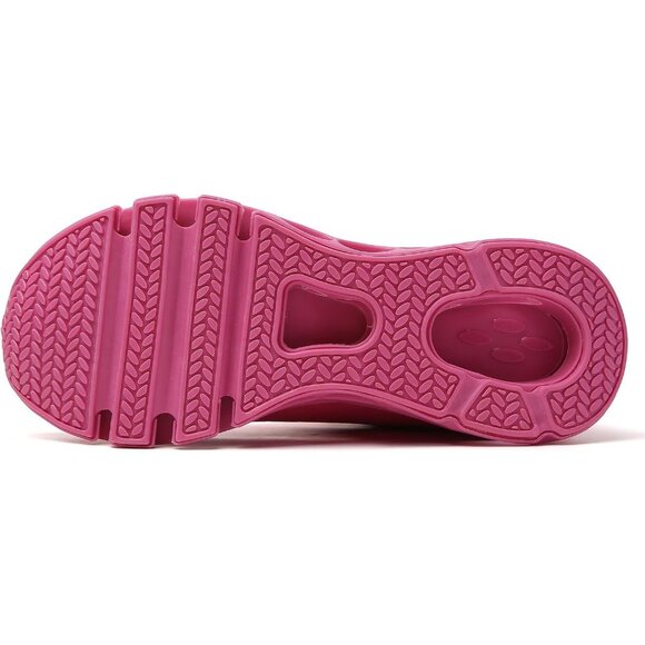 Women's Rose Red Running Walking Non Slip Tennis Blade Athletic Sneakers Shoes - Picture 7 of 7